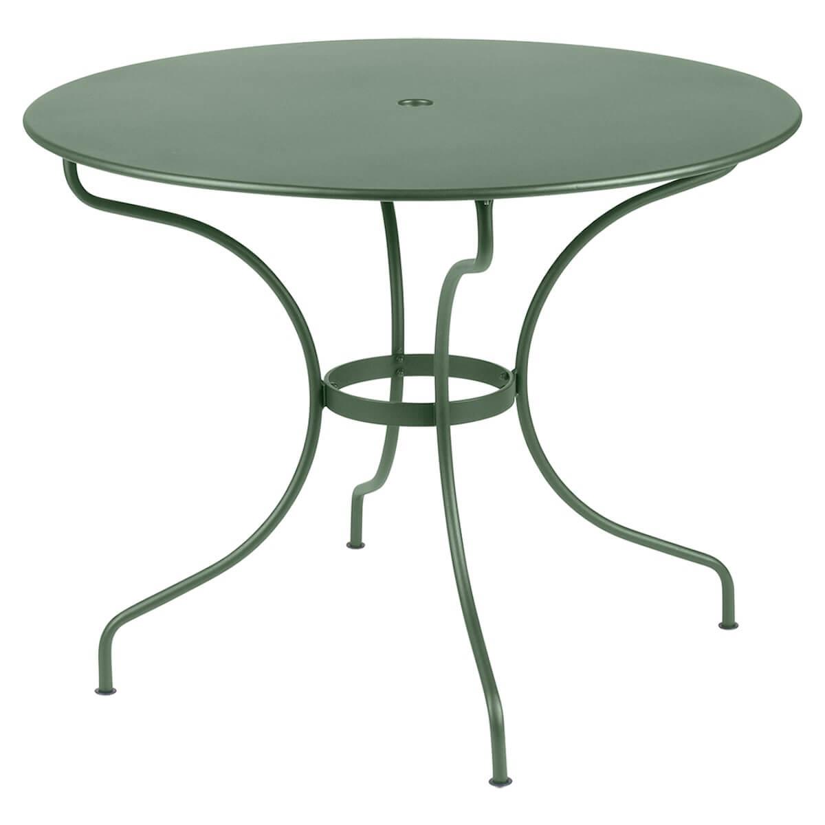 Table ronde 96cm OPERA + Fermob cactus