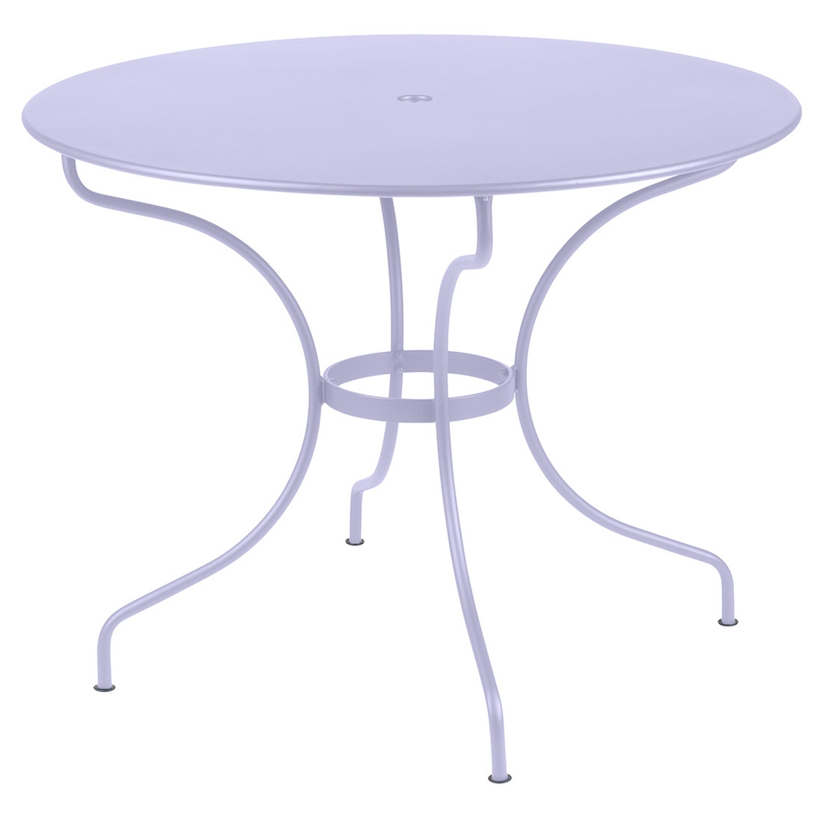  Table ronde 96cm OPERA + Fermob guimauve