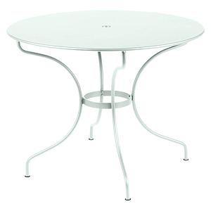 Table ronde 96cm OPERA + Fermob menthe glaciale