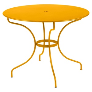 Table ronde 96cm OPERA + Fermob miel NEW