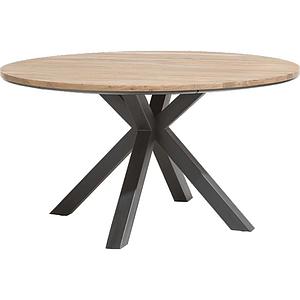 Table ronde COLOMBO Xooon Chêne railway brown 150cm
