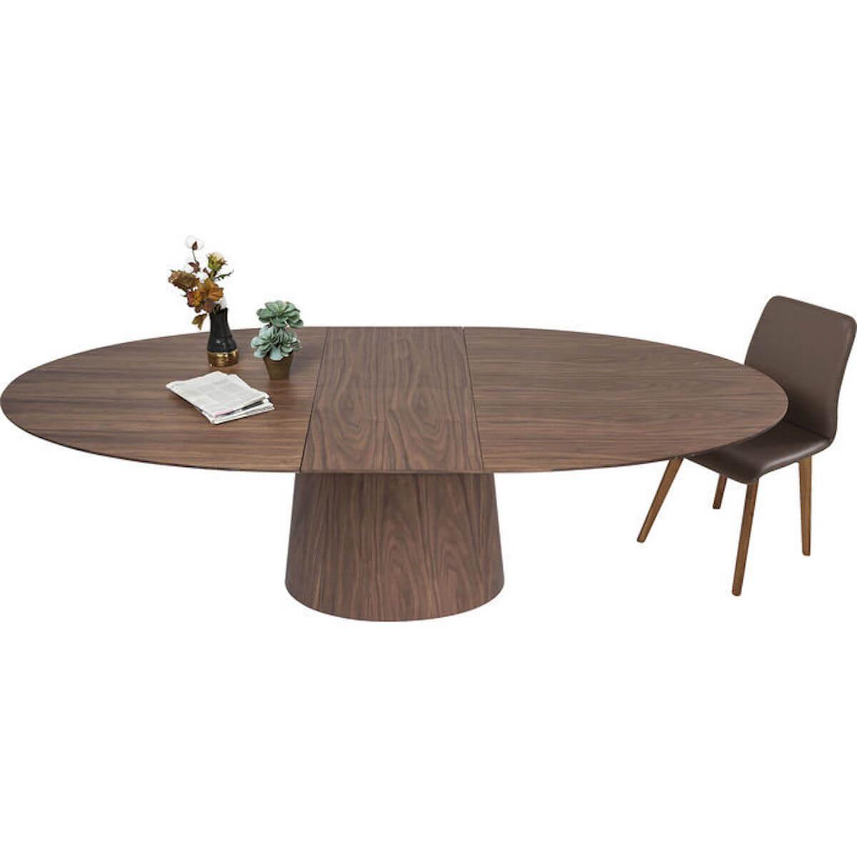Table ronde rallonge BENVENUTO Kare Design