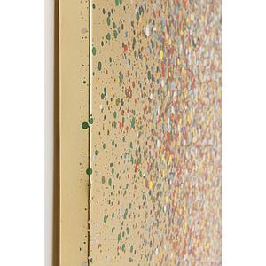 Tableau 100x80cm TOUCHED FLOWER BOAT GOLD RED Kare Design