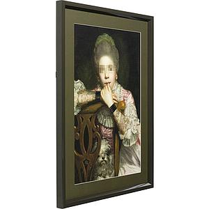 Tableau 112x82cm FRAME INCOGNITO SITTING COUNTESS Kare Design