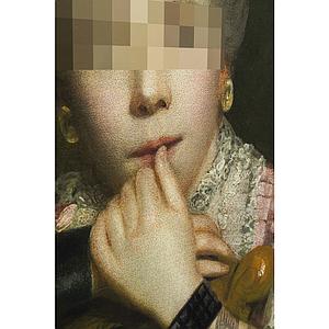 Tableau 112x82cm FRAME INCOGNITO SITTING COUNTESS Kare Design