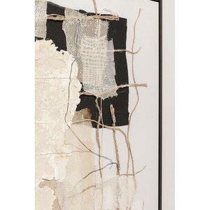Tableau 120x120cm ARTY COLLAGE Kare Design