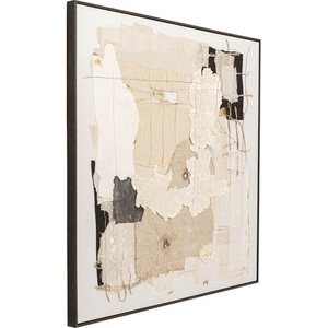 Tableau 120x120cm ARTY COLLAGE Kare Design