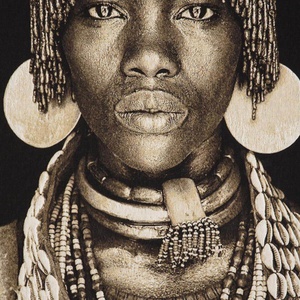Tableau 125x75cm HAMAR WOMAN Coco Maison