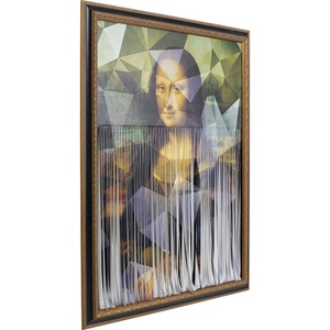 Tableau 130x163cm MADEMOISELLE LISA Kare Design