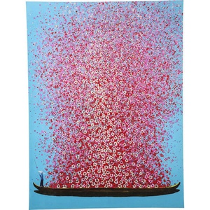 Tableau 160x120cm TOUCHED FLOWER BOAT Kare Design