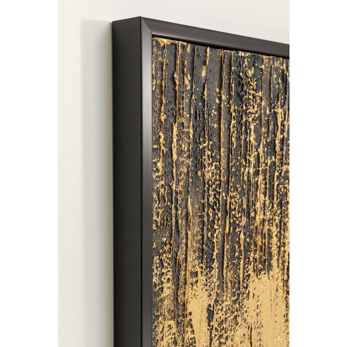 Tableau 80x120cm ABSTRACT Kare Design noir
