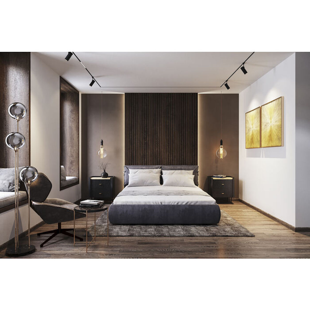 Tableau 80x80cm ILLUMINO Kare Design