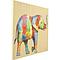 Tableau 90x120cm TOUCHED FLOWER ELEFANT Kare Design
