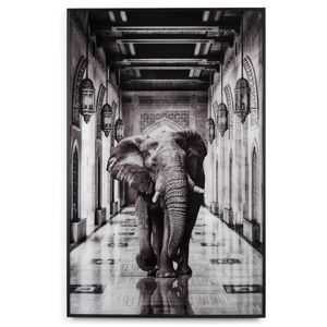 Tableau 90x140cm WALK. ELEPHANT Coco Maison