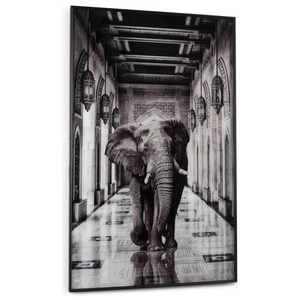 Tableau 90x140cm WALK. ELEPHANT Coco Maison