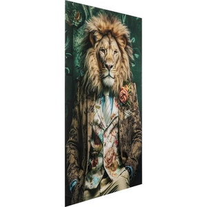 Tableau en verre 150x100cm MISTER LION Kare Design