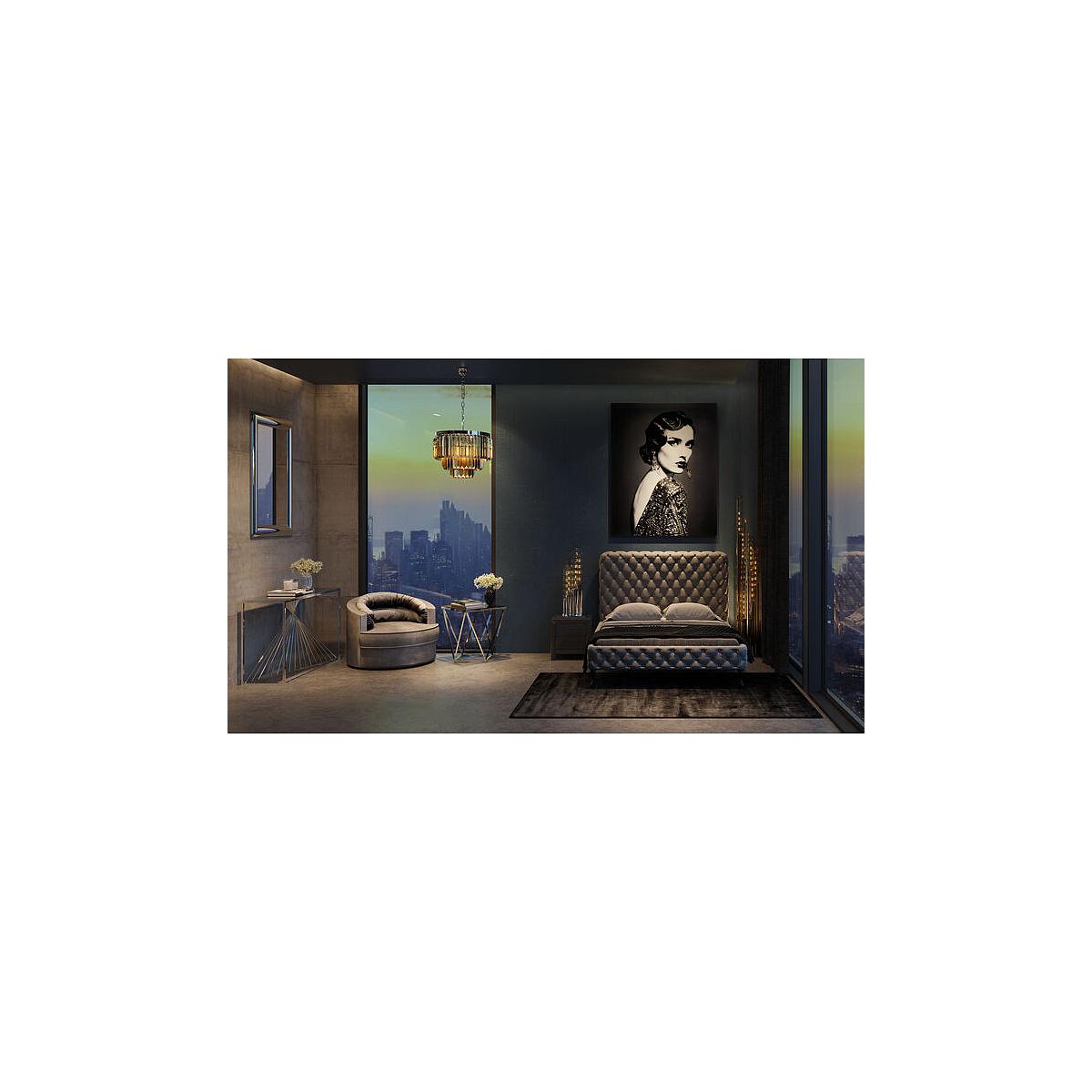 Tableau en verre 150x120cm BEAUTY LADY Kare Design