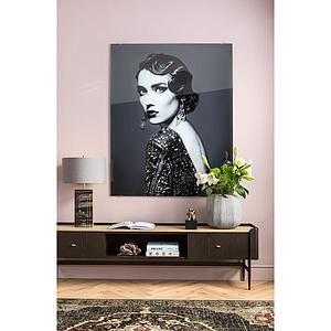 Tableau en verre 150x120cm BEAUTY LADY Kare Design