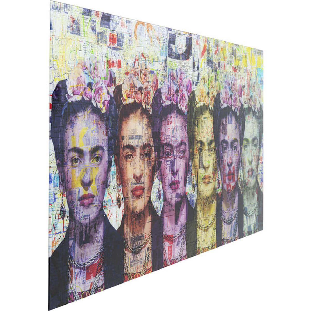 Tableau en verre 160x80cm FRIDA LOVE Kare Design