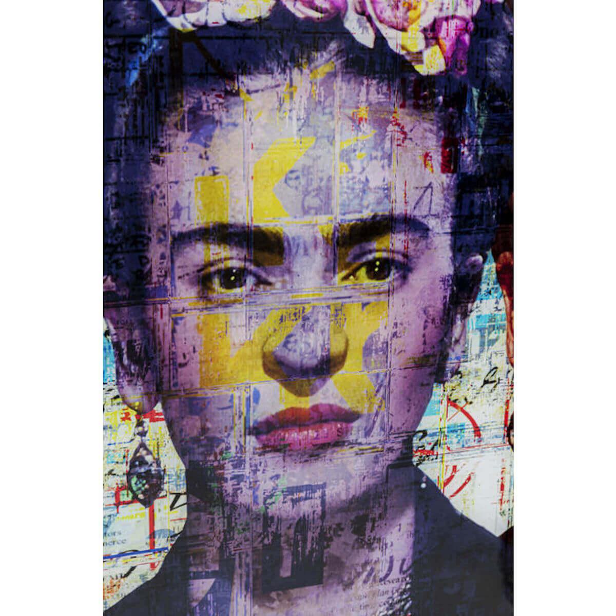 Tableau en verre 160x80cm FRIDA LOVE Kare Design