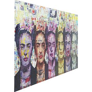 Tableau en verre 160x80cm FRIDA LOVE Kare Design