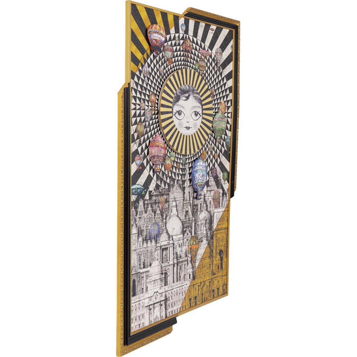 Tableau encadré 110x174cm BALLOONS Kare Design