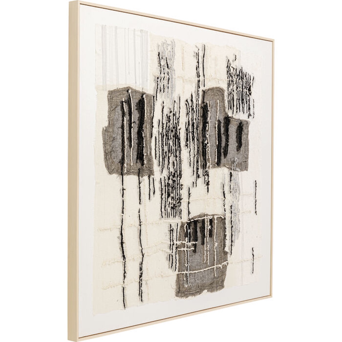 Tableau encadré 120x120cm CUCITO Kare Design
