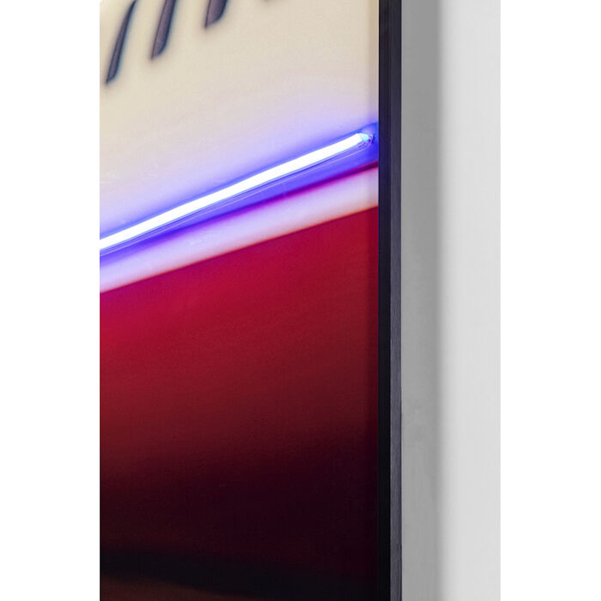 Tableau encadré 120x80cm LED JETSET POSE Kare Design Lady