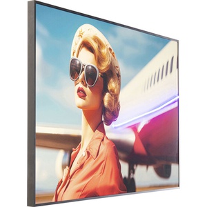 Tableau encadré 120x80cm LED JETSET POSE Kare Design Lady