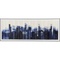 Tableau encadré 160x60cm SHADOW SKYLINE Kare Design bleu