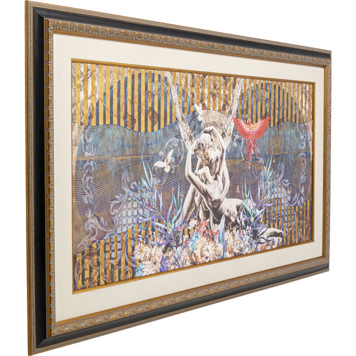 Tableau encadré 180x106cm LOVERS Kare Design