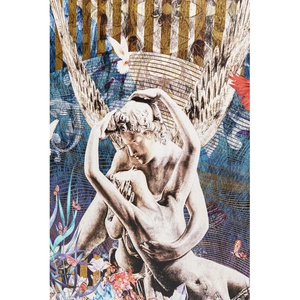 Tableau encadré 180x106cm LOVERS Kare Design