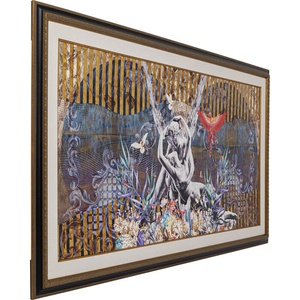 Tableau encadré 266x150cm LOVERS Kare Design