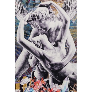 Tableau encadré 266x150cm LOVERS Kare Design