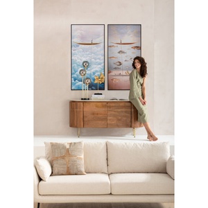 Tableau encadré 60X120cm CLOUD BOAT Kare Design