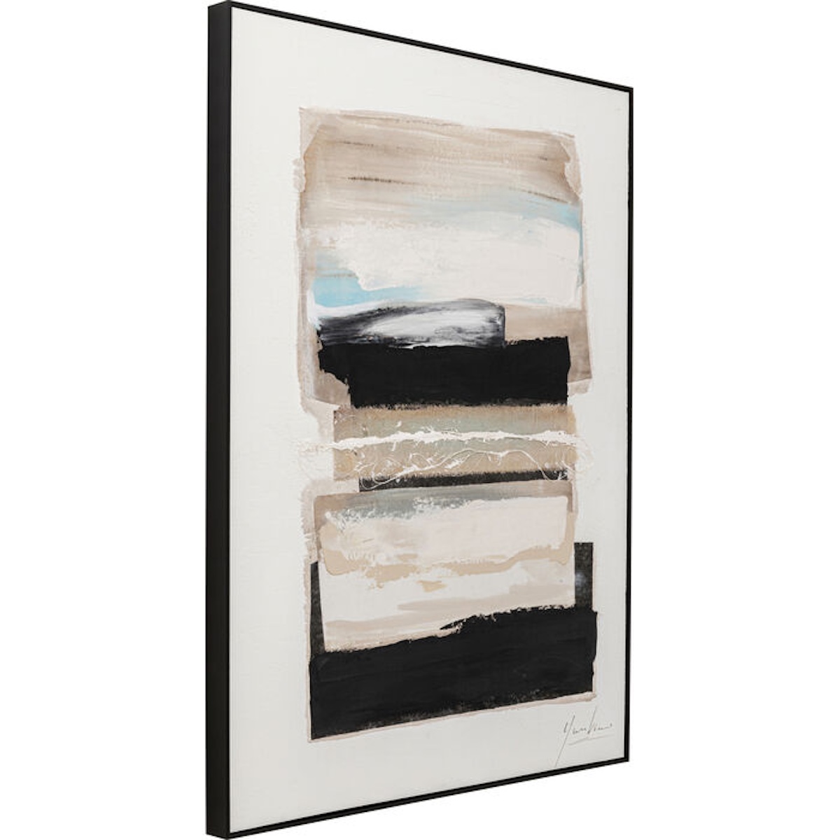 Tableau encadré 90x120cm LONTANO Kare Design beige