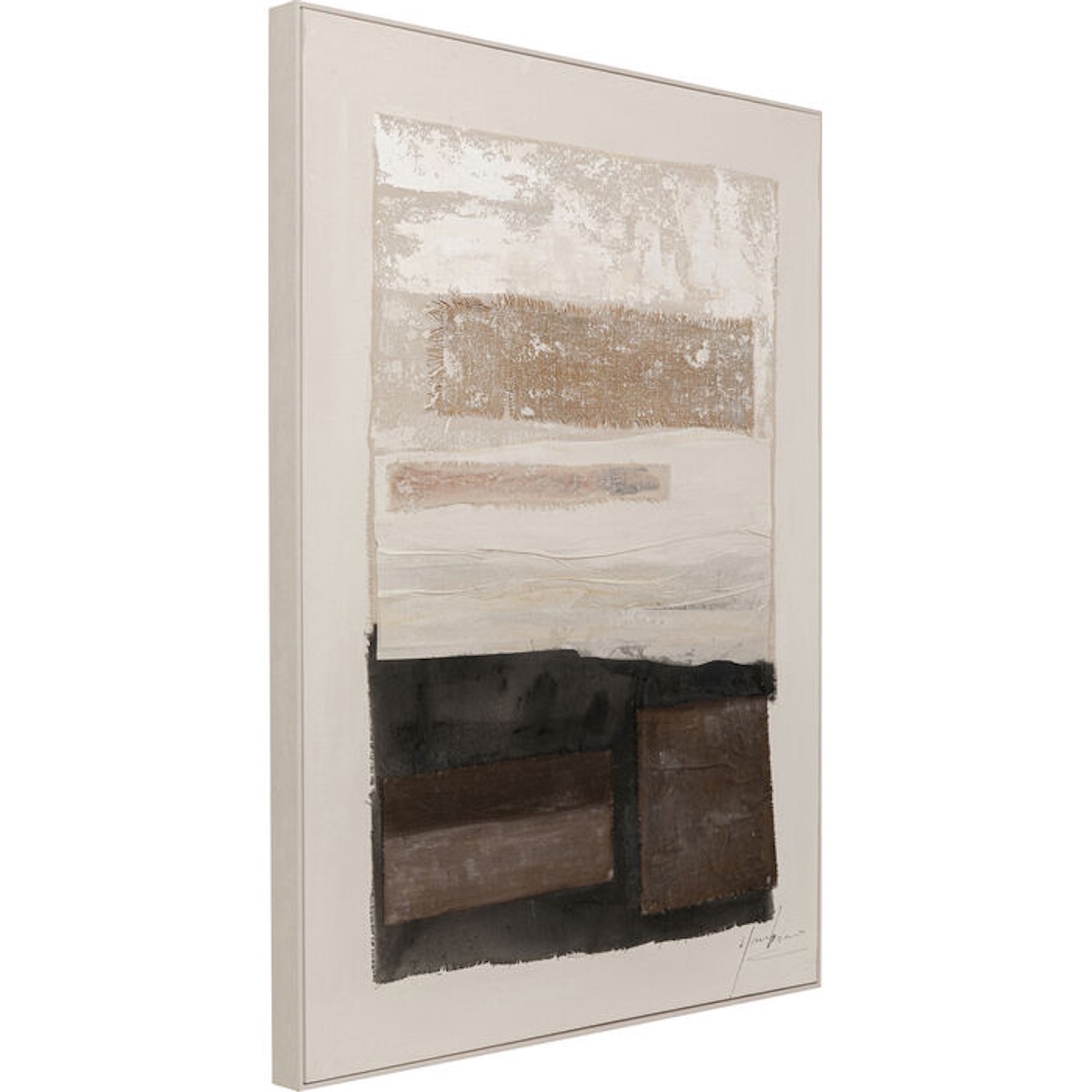 Tableau encadré 90x120cm LONTANO Kare Design marron