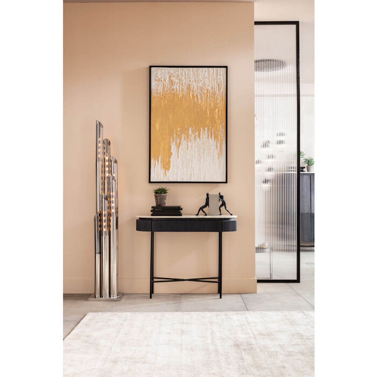 Tableau encadré Abstract blanc Kare design 80X120cm