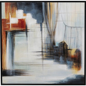 Tableau encadré VISIONE FRONT Kare Design 100X100cm