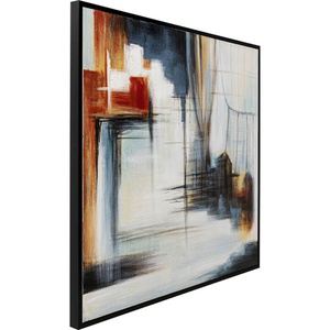 Tableau encadré VISIONE FRONT Kare Design 100X100cm