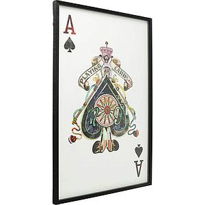 Tableau FRAME ART CARD ACE Kare Design 145x100cm