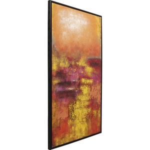 Tableau sur toile 125x215cm JARDIN Kare Design rouge
