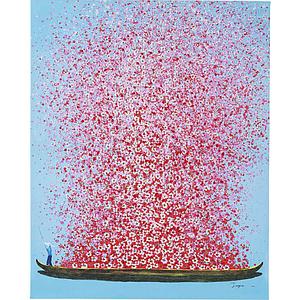 Tableau TOUCH FLOWER BOAT Kare Design