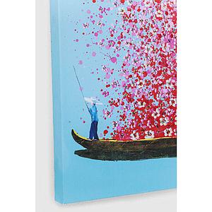 Tableau TOUCH FLOWER BOAT Kare Design