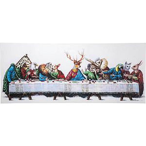 Tableau TOUCHED LAST SUPPER Kare Design 100x240cm