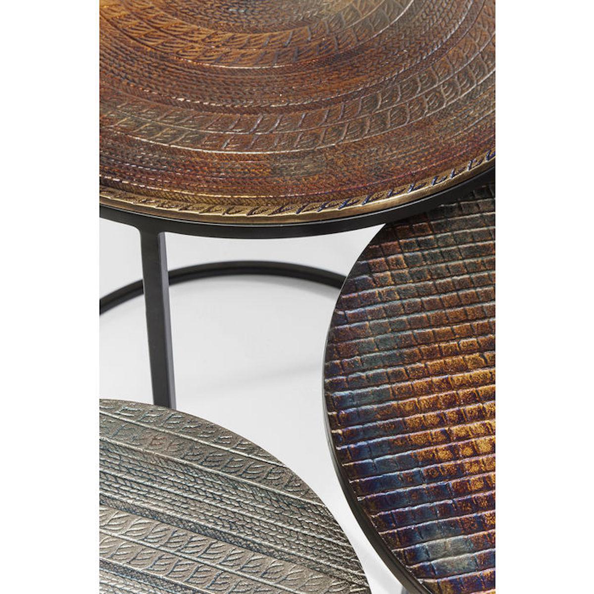 Tables d’appoint set ELECTRA Kare Design