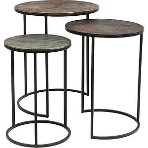 Tables d’appoint set ELECTRA Kare Design