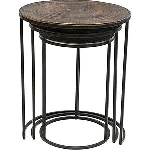 Tables d’appoint set ELECTRA Kare Design