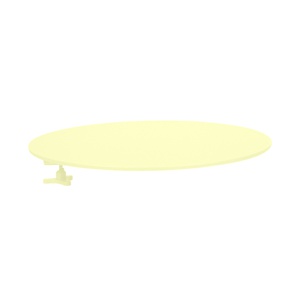 Tablette d'accoudoir-canapé BELLEVIE Fermob citron givré