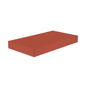Tablette de jonction-canapé BELLEVIE Fermob rouge ocre